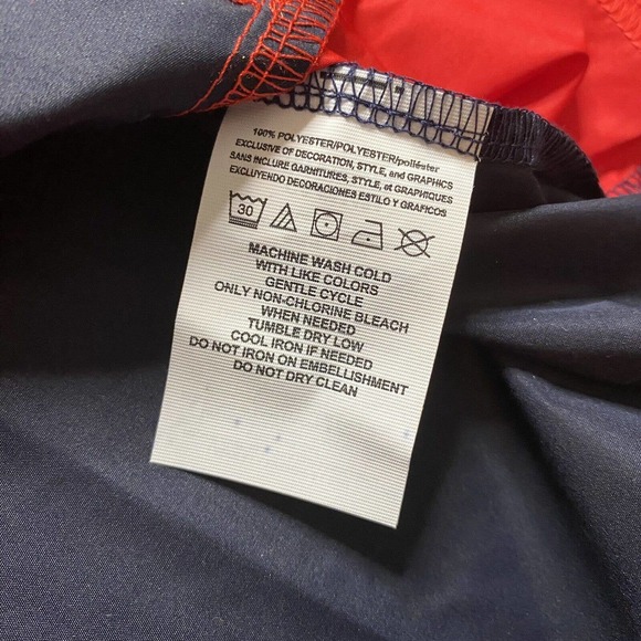 NHL Columbus Blue Jackets 1/4 Zip Pullover Windbreaker Mens M Pockets New - Picture 6 of 10